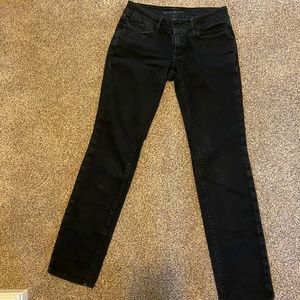 Banana Republic (BR) black denim jeans